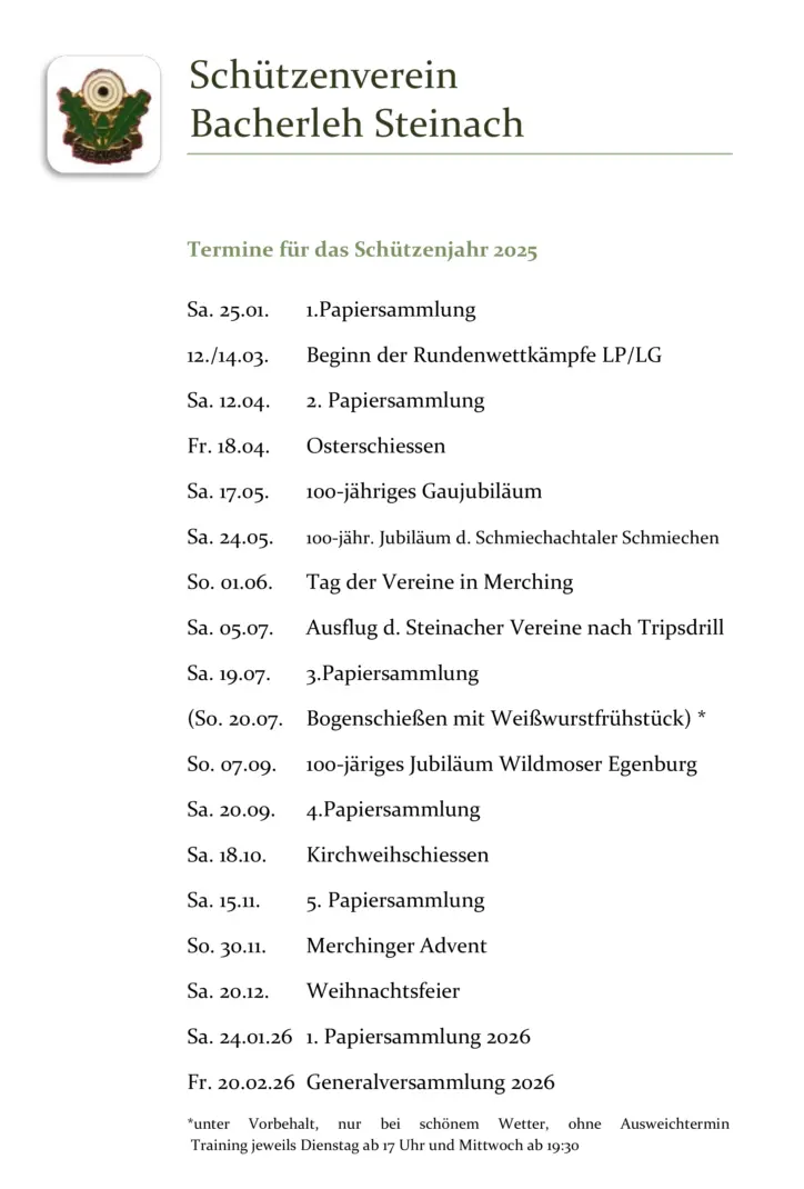 Terminliste